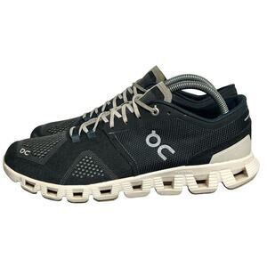 ON Cloud X Running Shoes Black Pearl Trainers Sneakers Shoes Womens Size 7.5